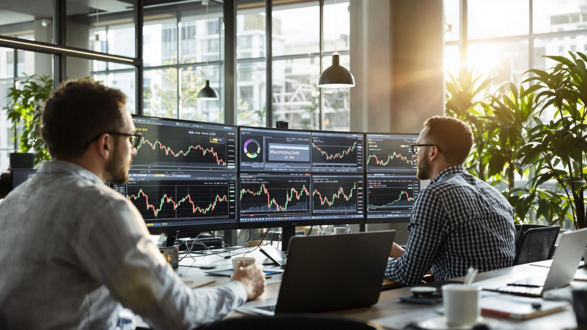 gold trading profits